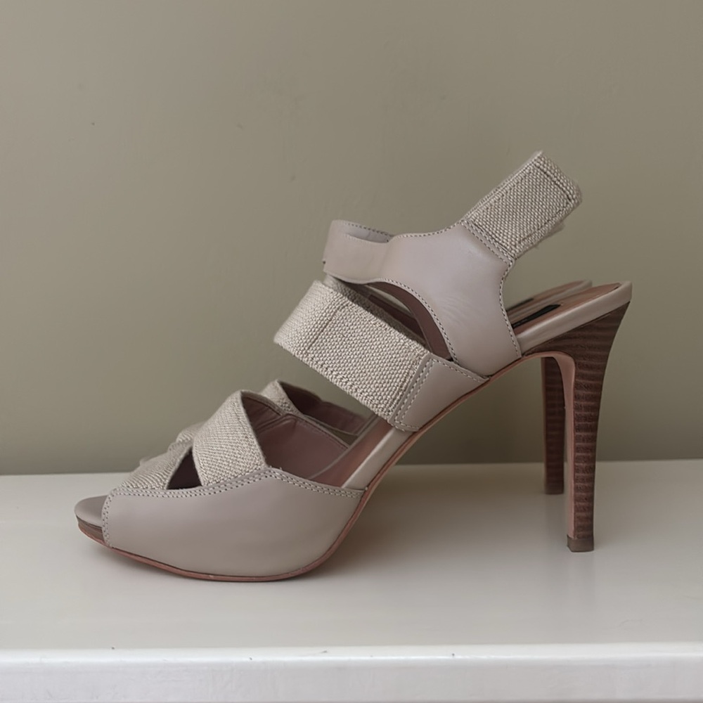 Ann Taylor Strappy Heeled Sandals - Picture 2 of 7